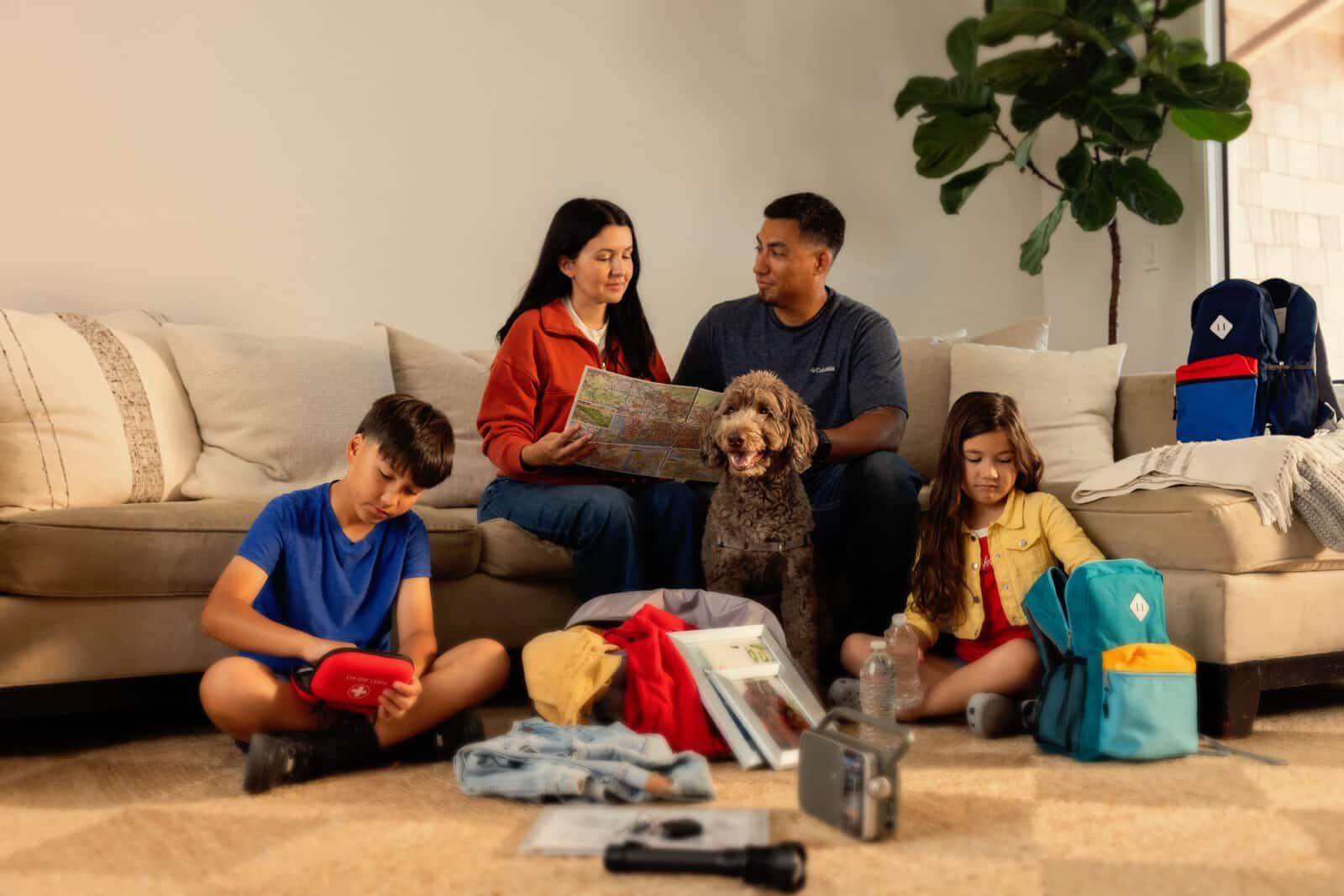 Family emergency planning